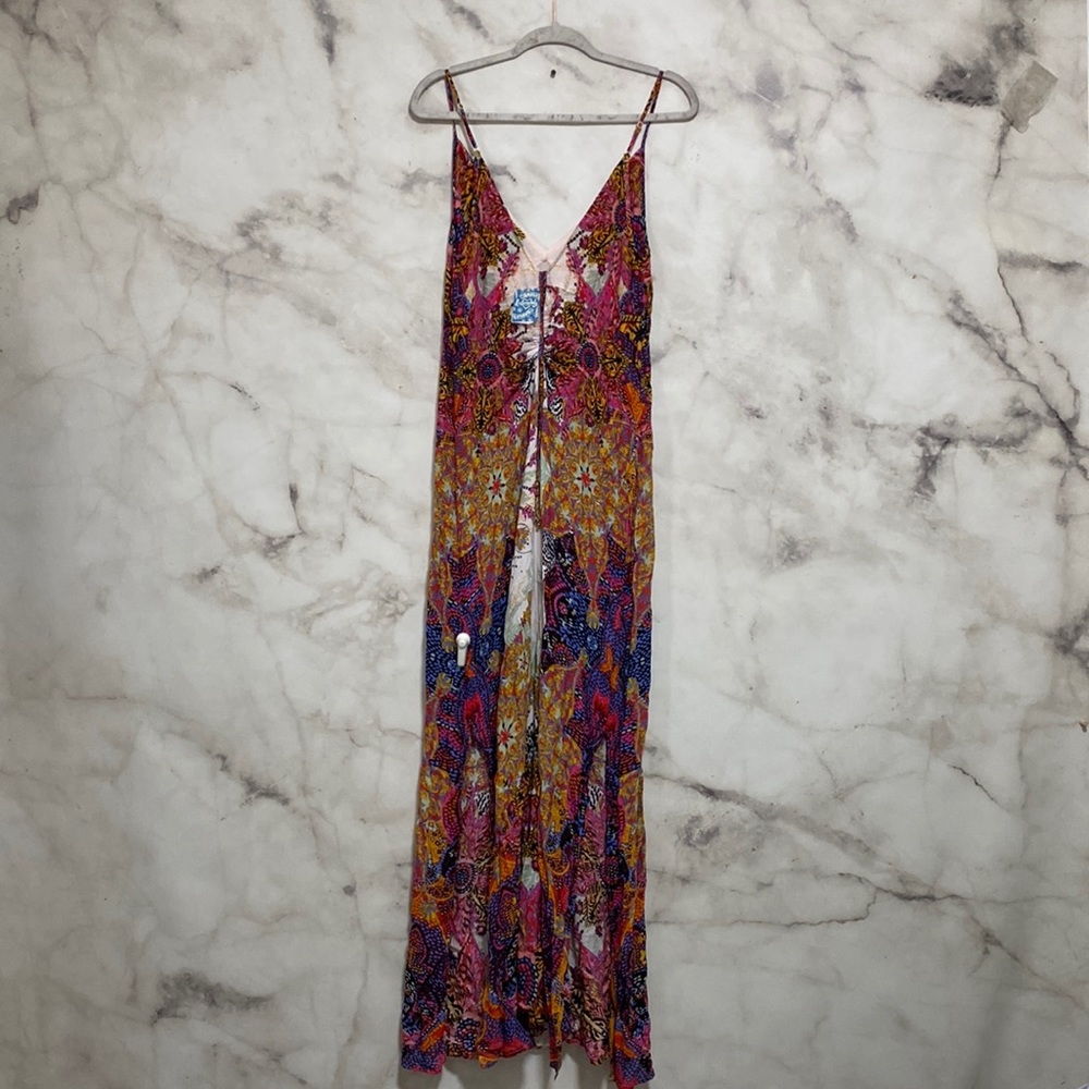 NWT Free People Wildflower Maxi Slip Dress - Picture 10 of 16